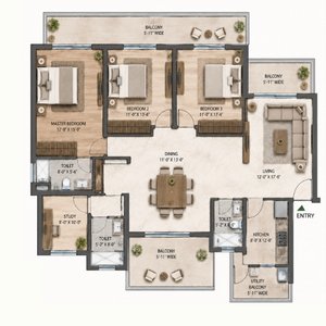 3.5 bhk